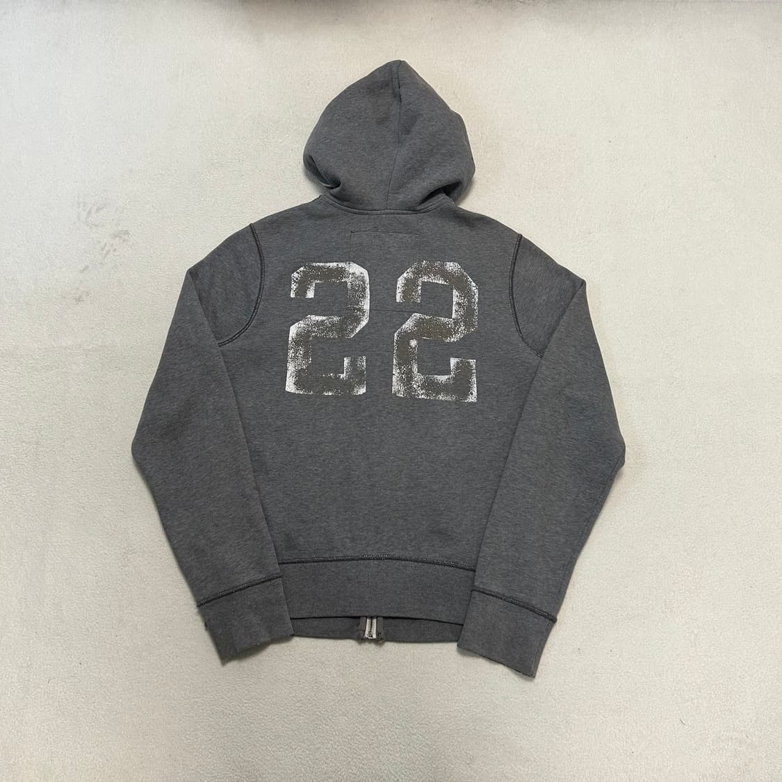 Hollister Grey Hoodie Zip-up 상품이미지5