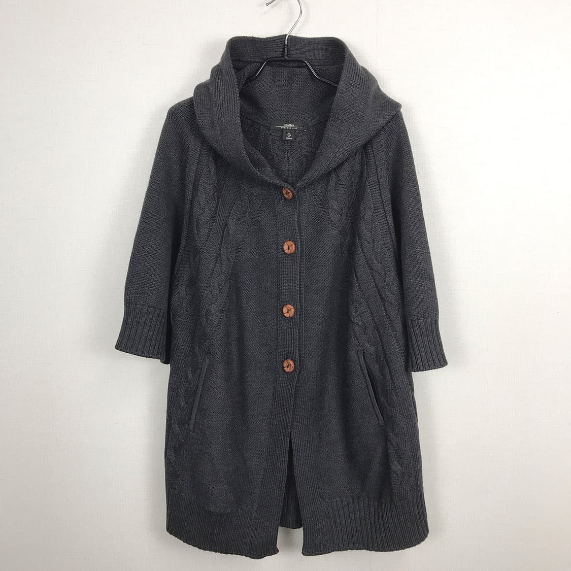 막스마라 위켄드 후드 반팔 니트 여성M 상품이미지1