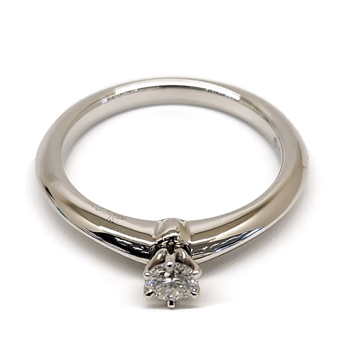 티파니 플래티늄 다이아 웨딩 반지 10호 상품이미지5