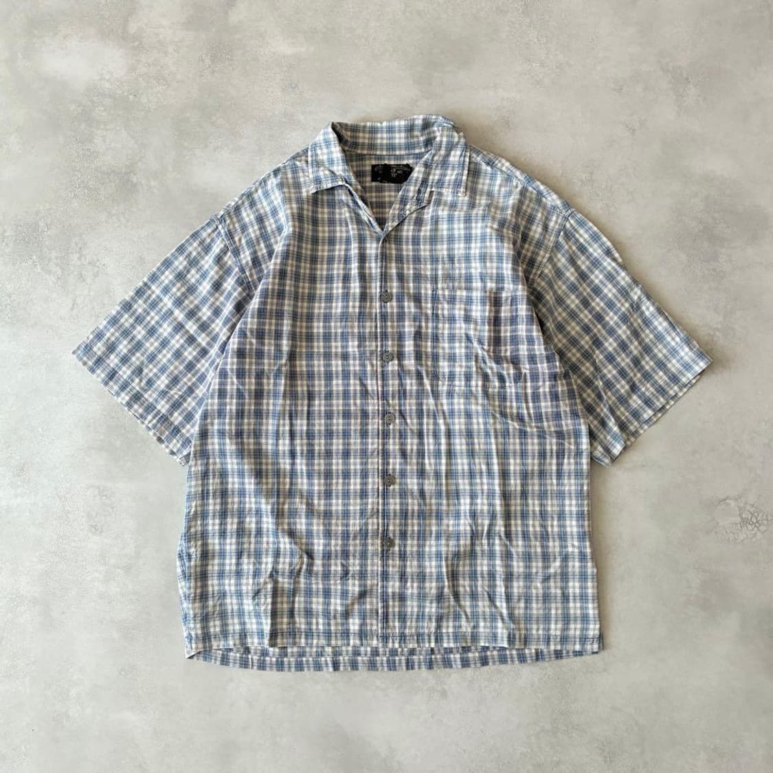 RRL 더블알엘 플래드 체크 캠프 셔츠 상품이미지1