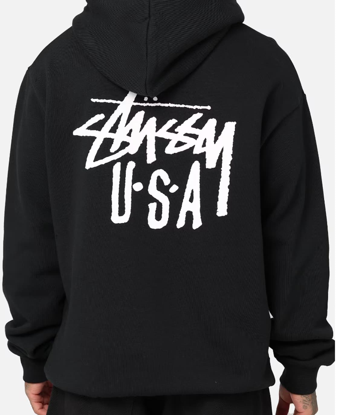 스투시 USA 후드티 블랙  상품이미지1