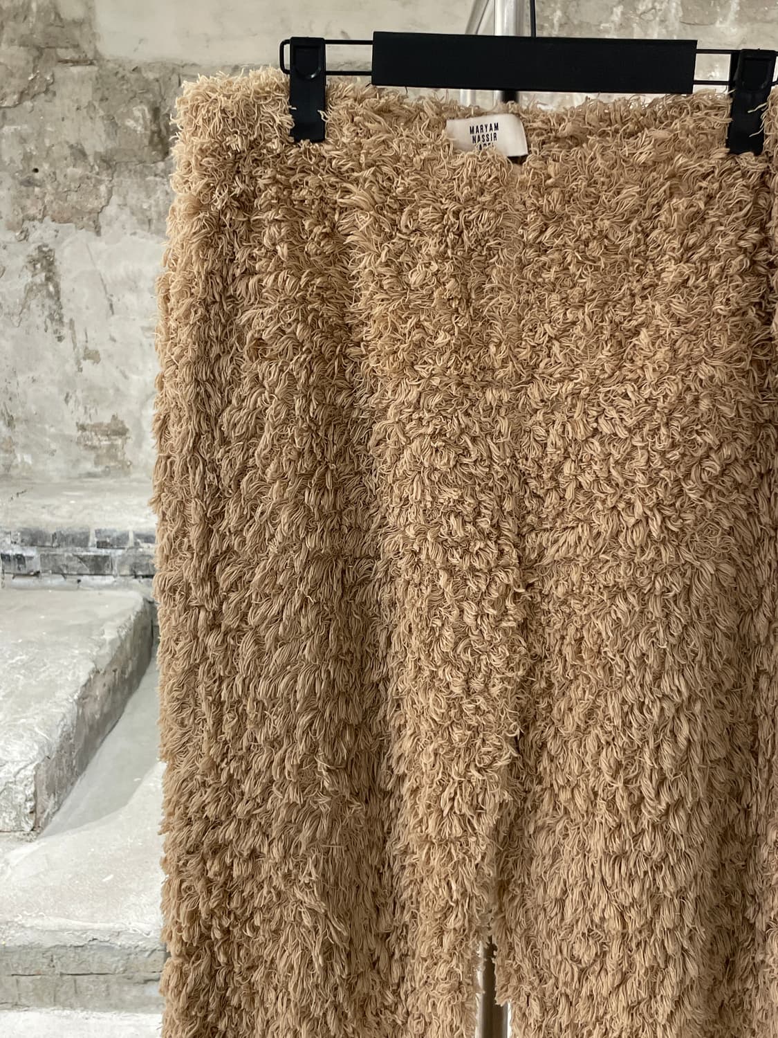 마리암 나시르 자데 16F/W 베이지 퍼 팬츠 상품이미지2