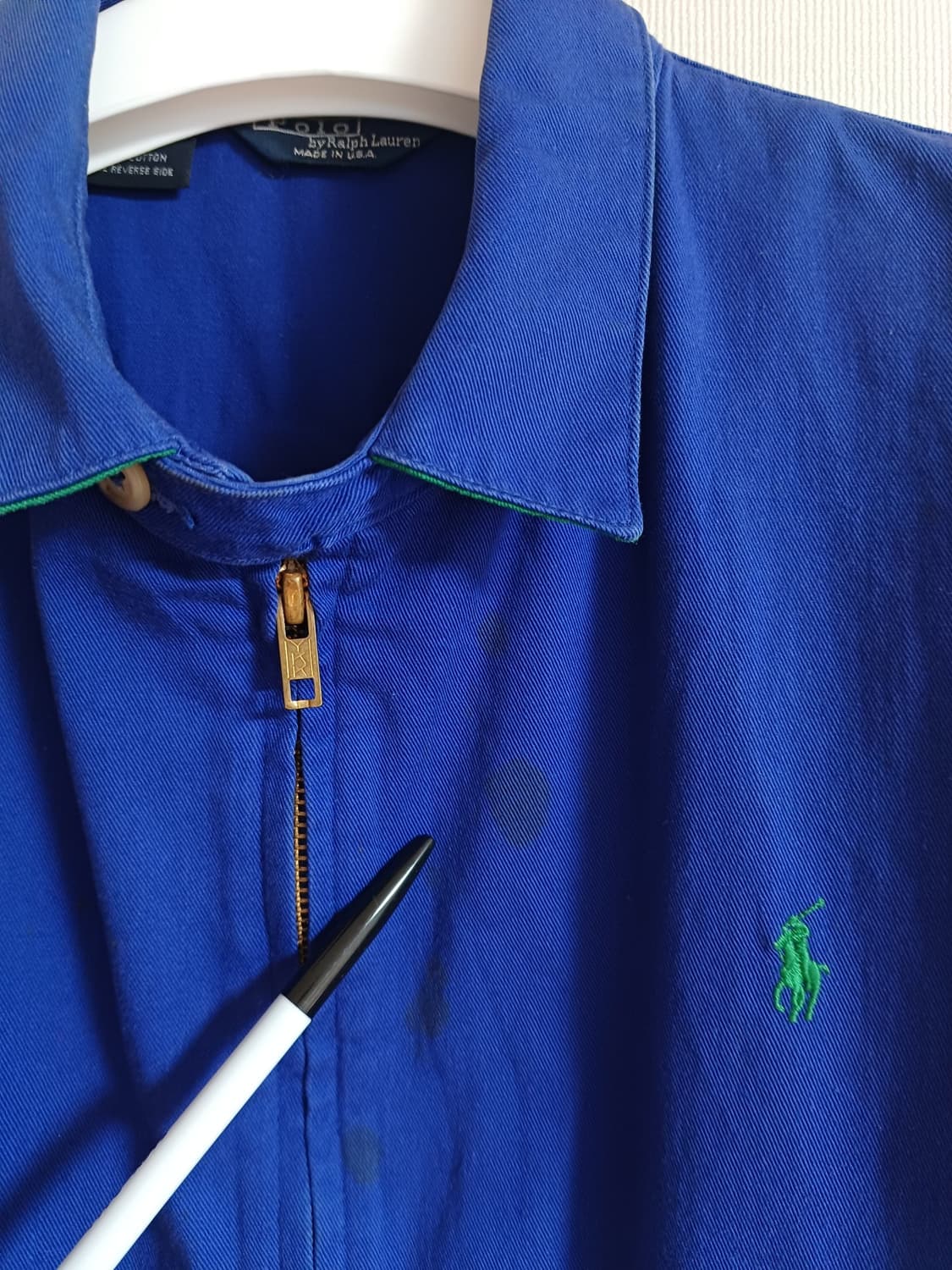 90s 폴로베어 랄프로렌 블루종 자켓 로라이프 polo bear 상품이미지8