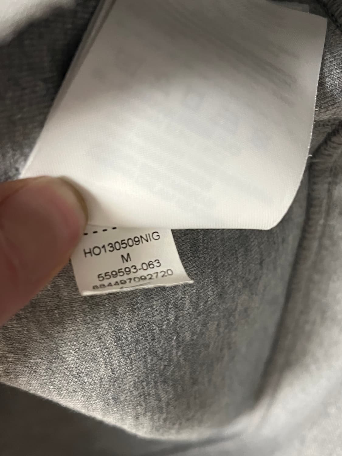 나이키 테크팩 후드집업 그레이 [M] 상품이미지6