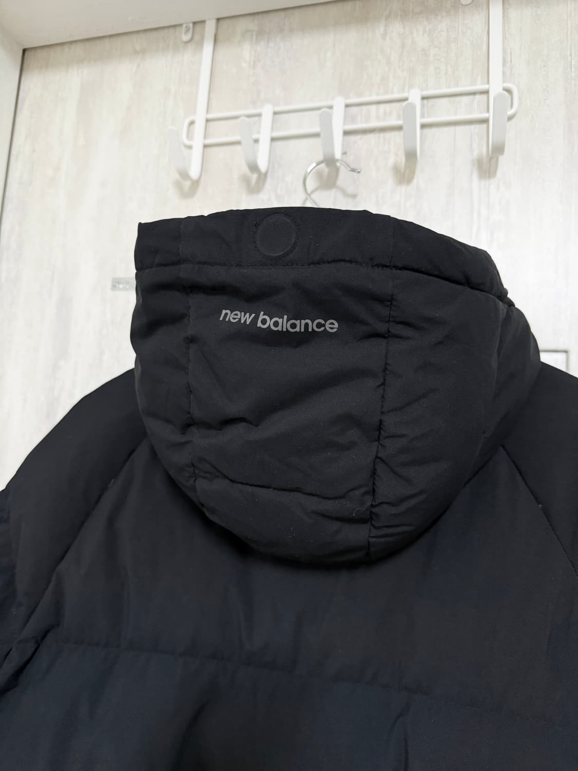 여성 S / 뉴발란스 연아 덕다운 롱패딩 블랙 상품이미지7