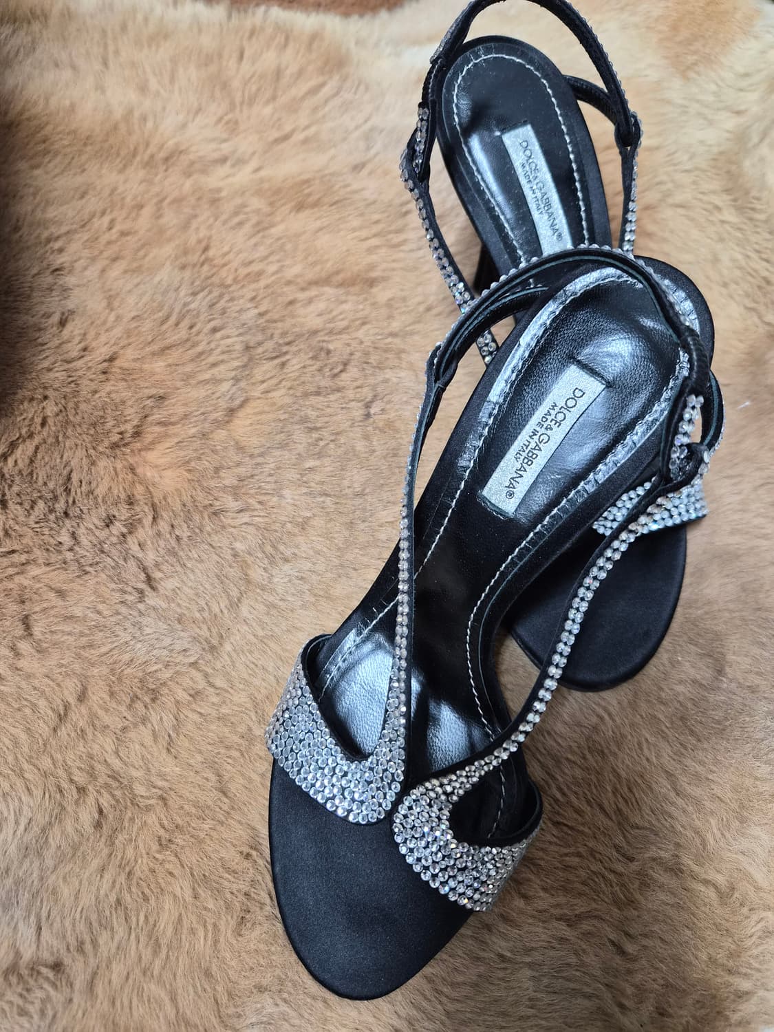 돌체앤가바나 큐빅 샌들힐 상품이미지2