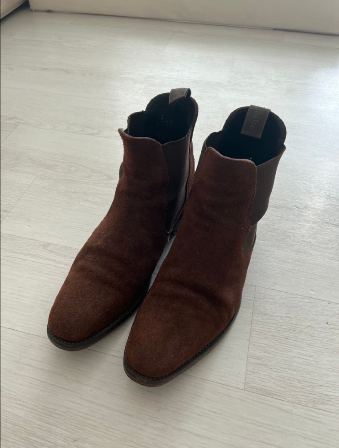 로크 / 스웨이드 첼시 부츠 / 브라운 / 사이즈 7.5 상품이미지1