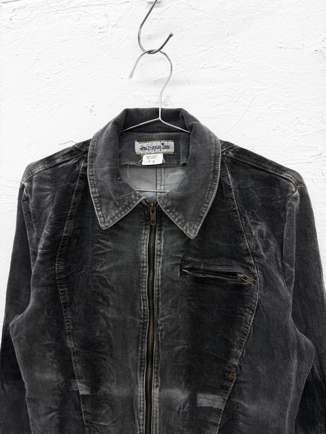 angie paris 코듀로이 워싱 자켓 상품이미지2