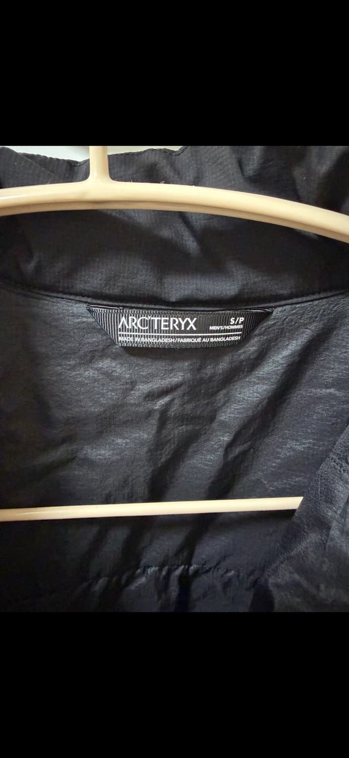 아크테릭스 바람막이 아톰 절연자켓 블랙 S 상품이미지3