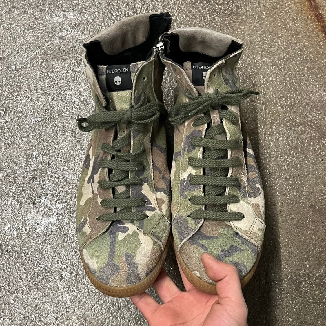 Hydrogen 밀리터리 하이탑 (270-275) 상품이미지4