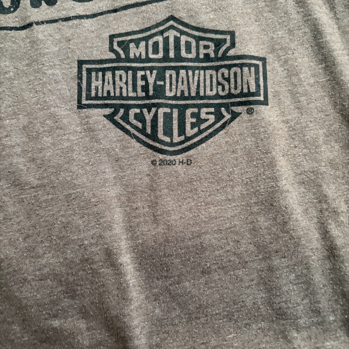할리데이비슨 빈티지 반팔티 2XL 상품이미지5