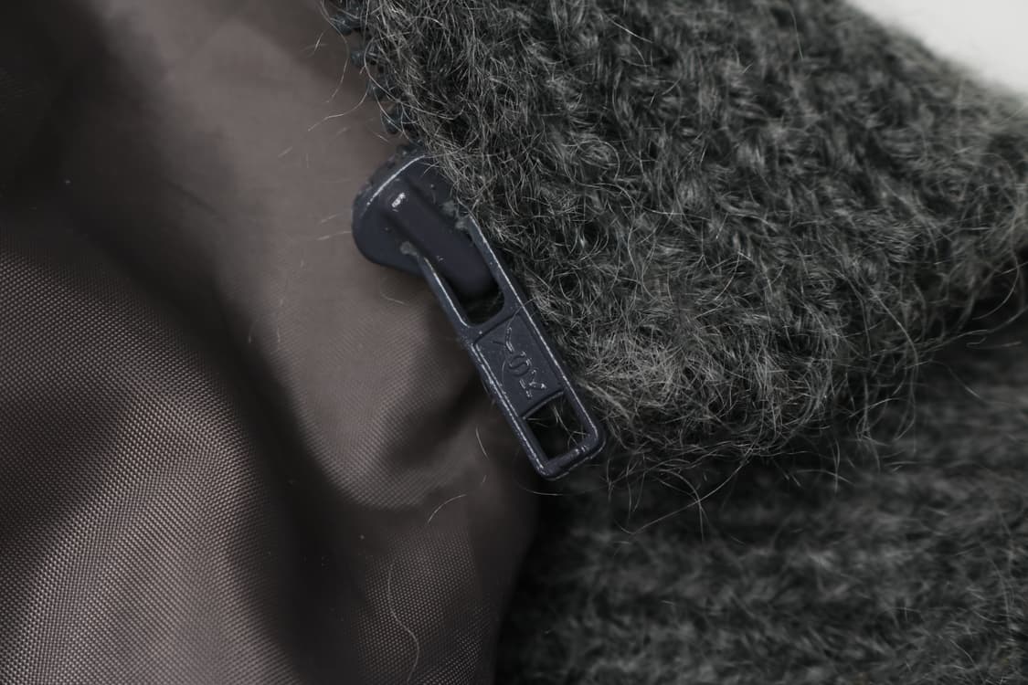 [L] 빈티지 케이블 니트 집업 가디건 상품이미지4