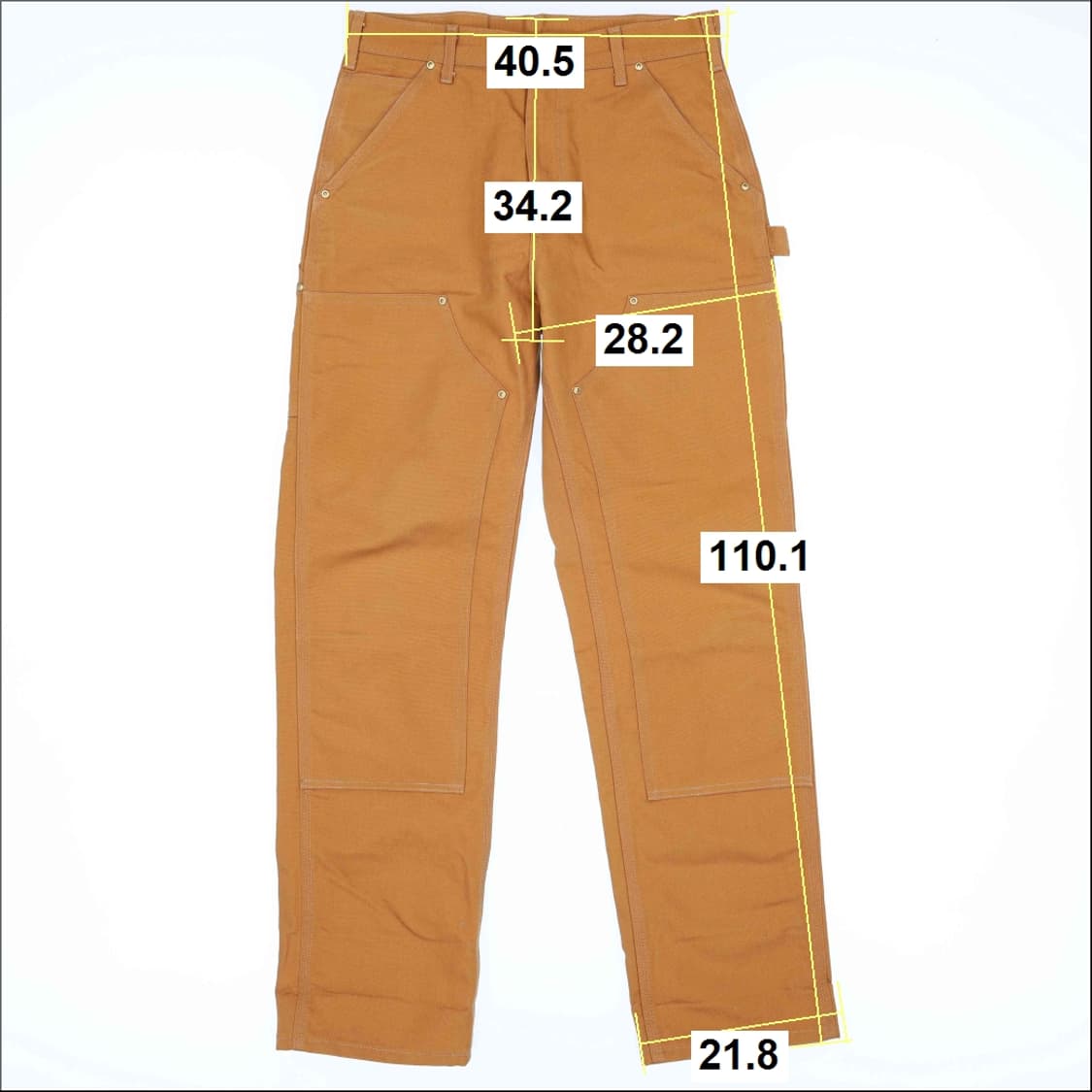 30x32 칼하트 USA 더블니 카펜터 팬츠 바지 N7382 상품이미지6