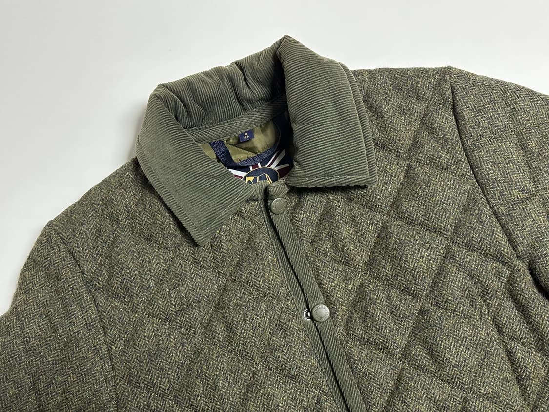 라벤햄 울 퀼팅 자켓 상품이미지1