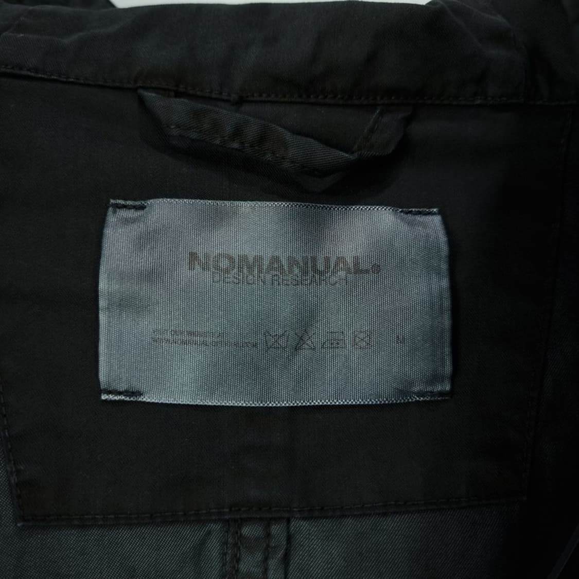 [노메뉴얼] (새상품) 후디드 G.P 필드 야상 자켓 챠콜 M20103 상품이미지8