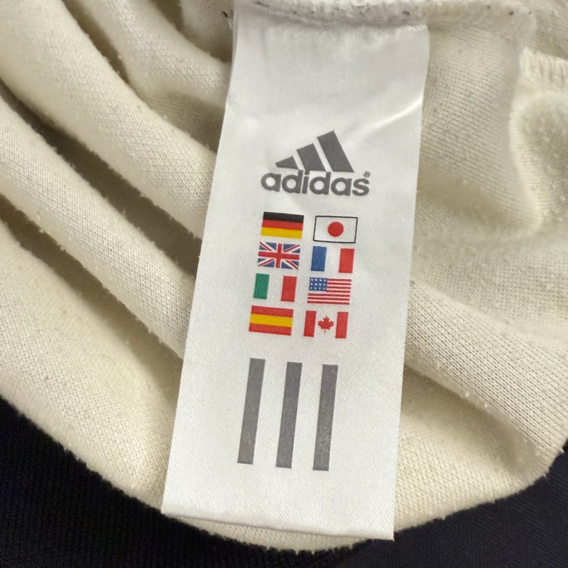 아디다스 흰검 오렌지 올드스쿨 져지 트랙탑 점퍼 95 상품이미지6