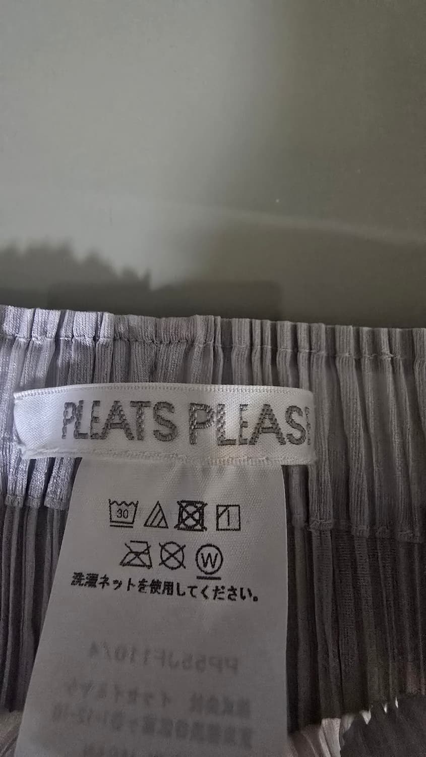 플리츠플리즈 jf110(사브리나팬츠)4 라이트그레이 상품이미지6