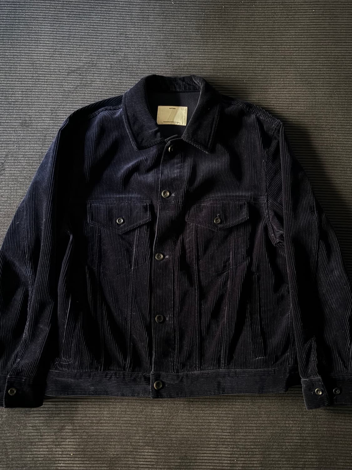 포터리 코듀로이 트러커자켓 상품이미지1