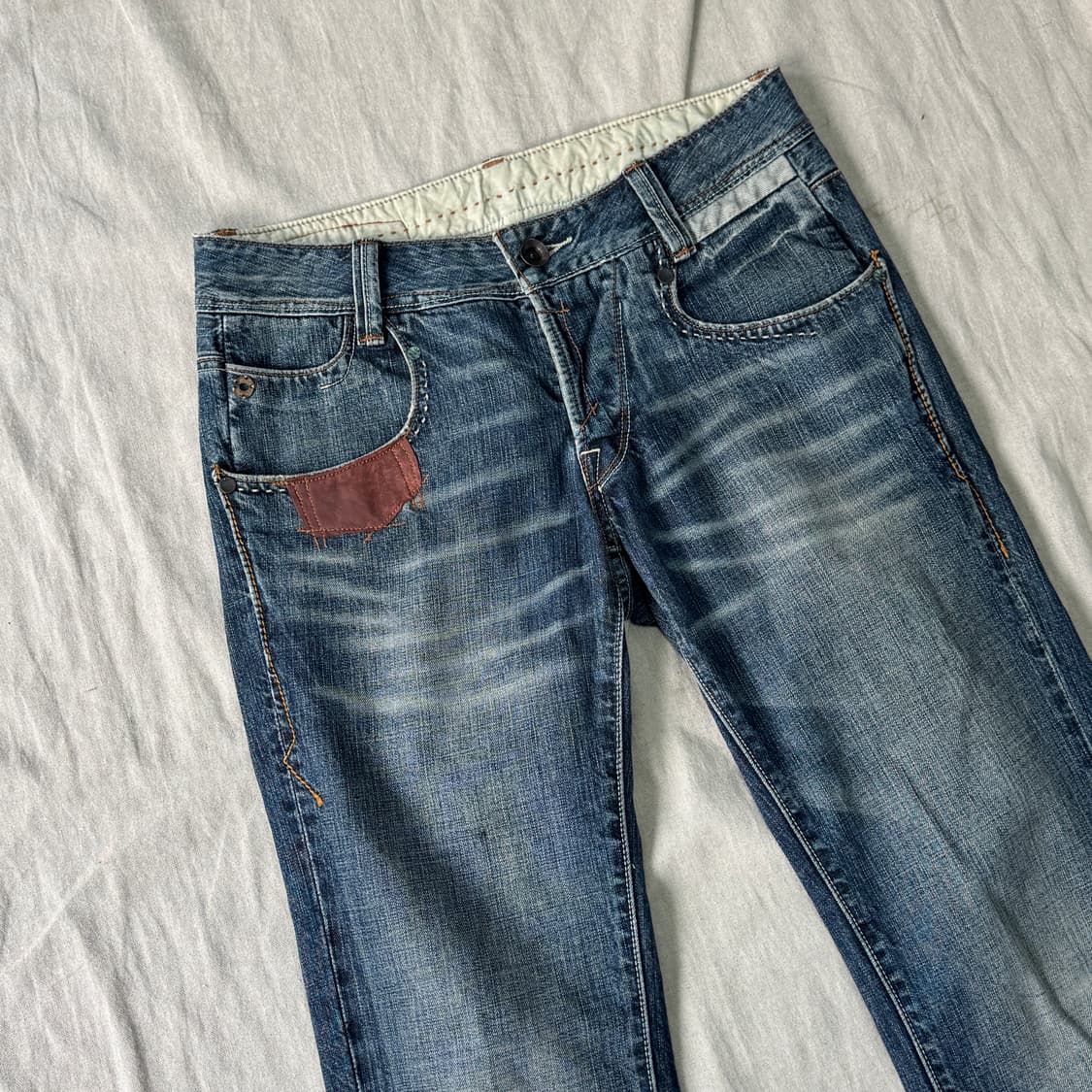 리바이스 00s 웨스턴 부츠컷 데님팬츠 30~31 상품이미지2