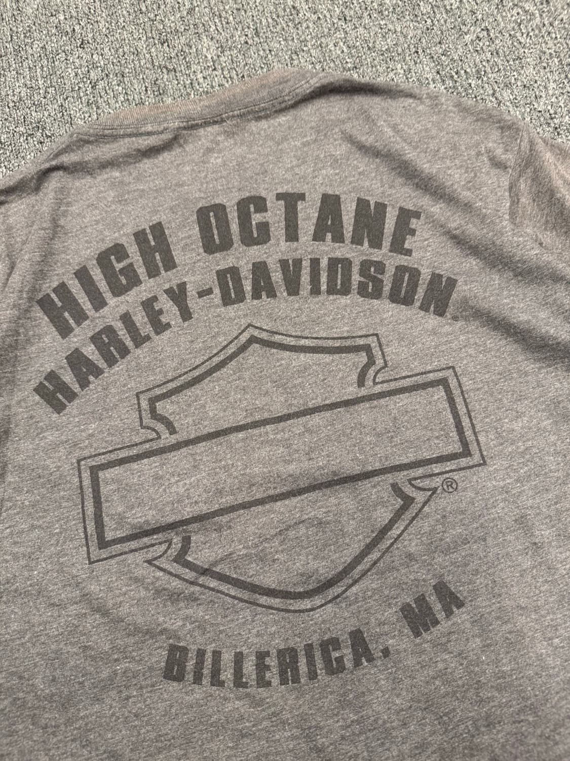 OS)할리데이비슨 빈티지 프린팅 Billerica 반팔 상품이미지6