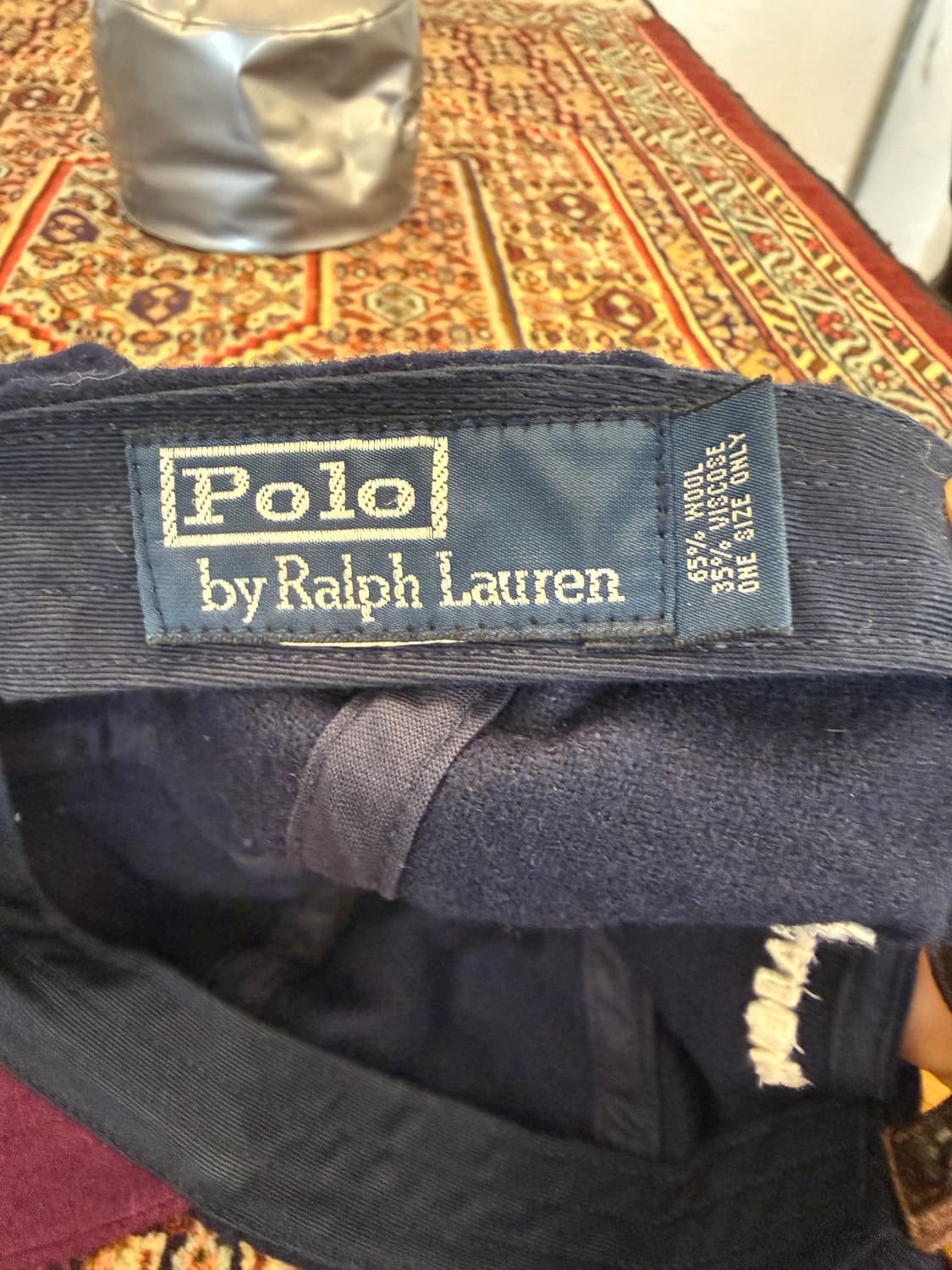 폴로 울 투톤캡 레어템 상품이미지4