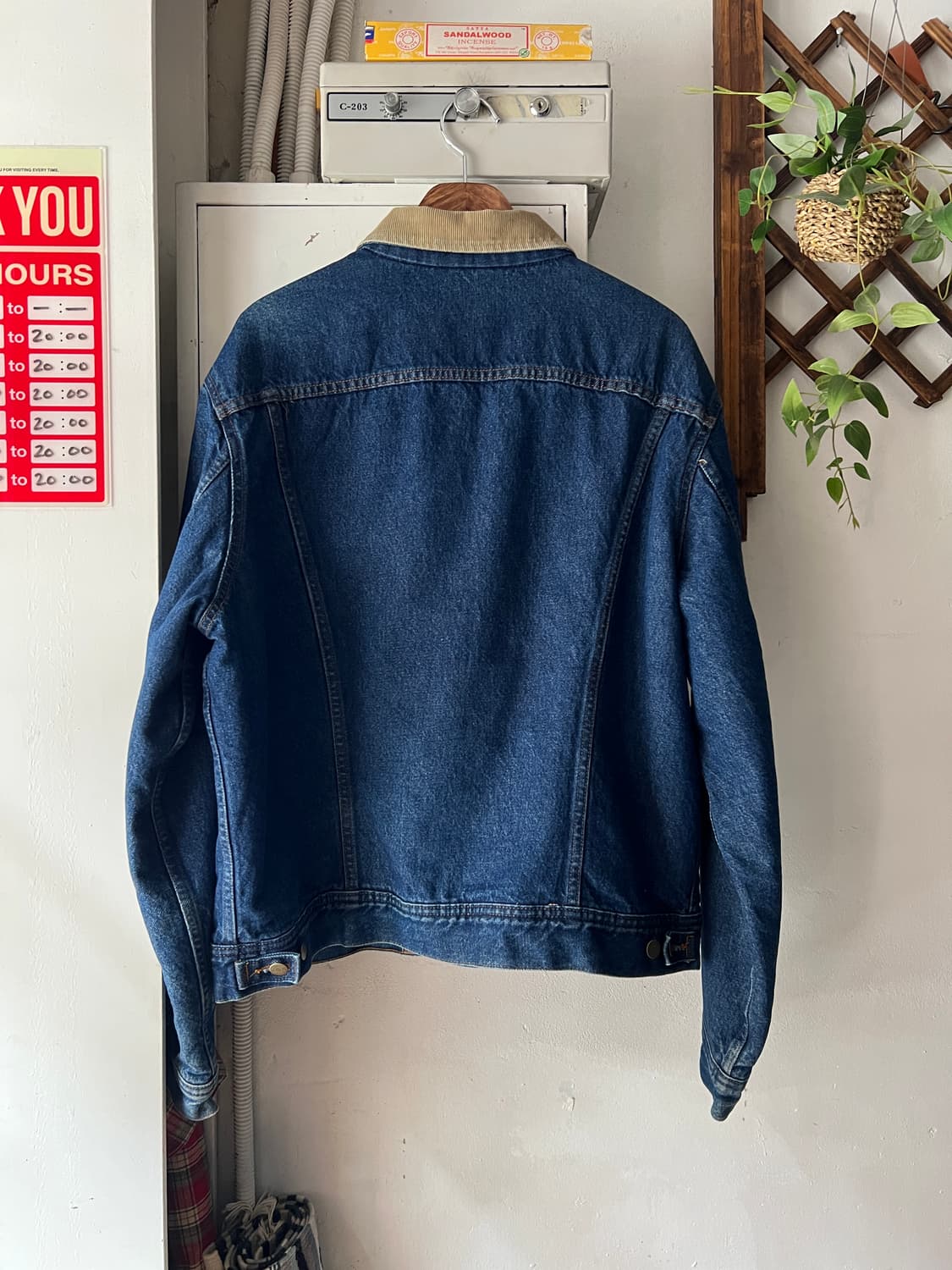 [XL]90's USA 빈티지 스톰라이더 타입 데님 트러커 자켓 상품이미지7