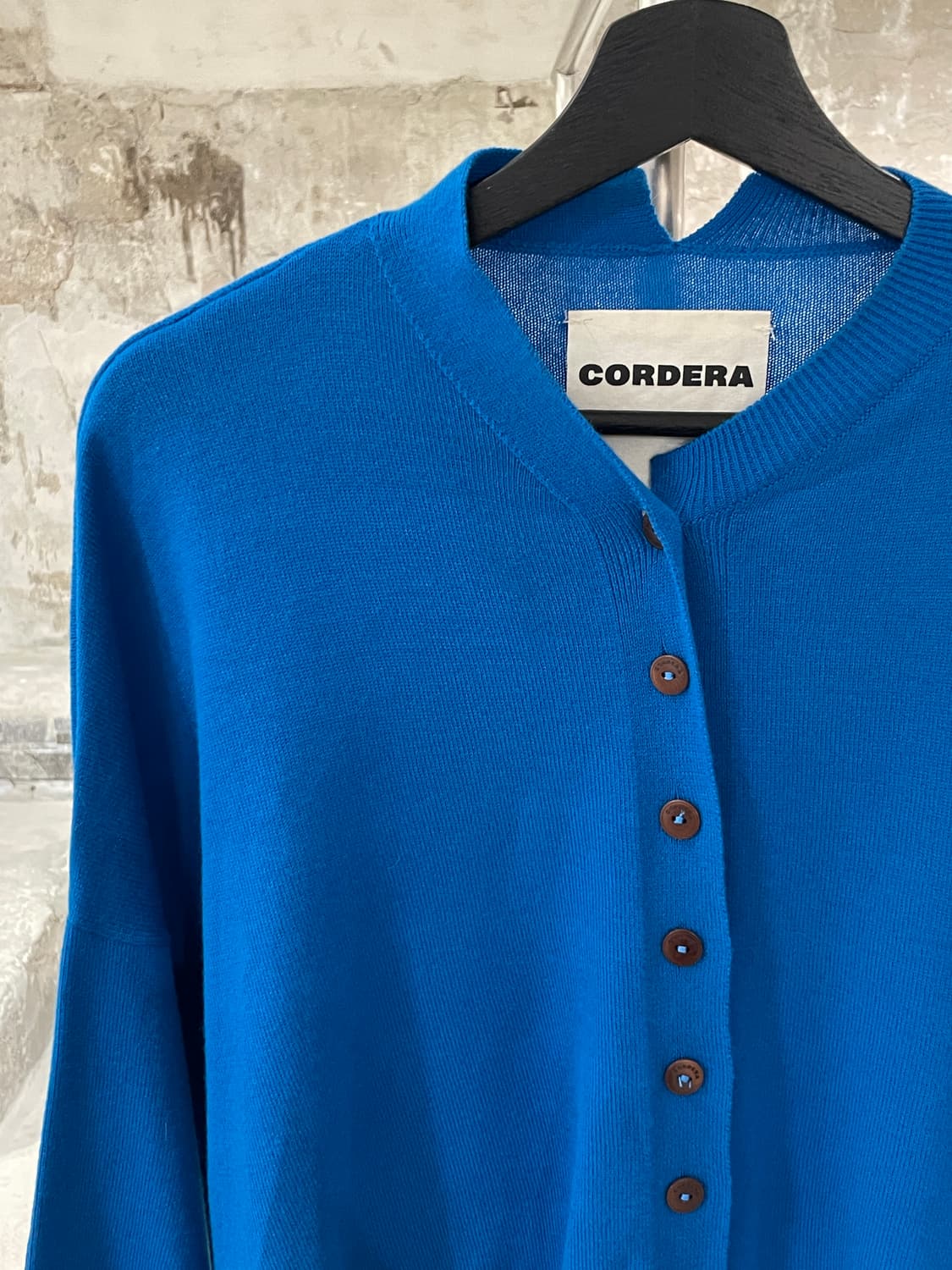 코데라 세룰레오 메리노 울 크롭 가디건 상품이미지2