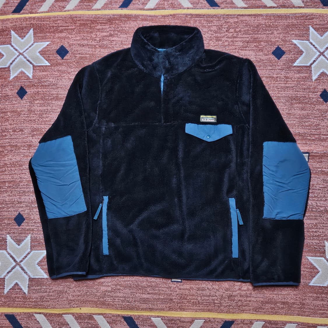 엘엘빈 플리스 스냅티 / 데드스탁급 컨디션 상품이미지1