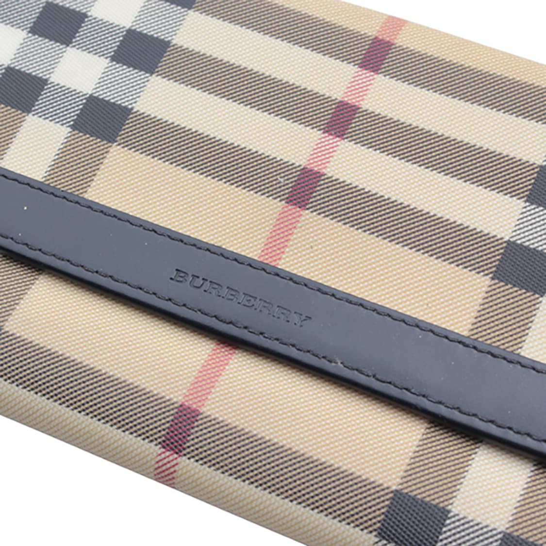 버버리 베이지 체크 장지갑 상품이미지5