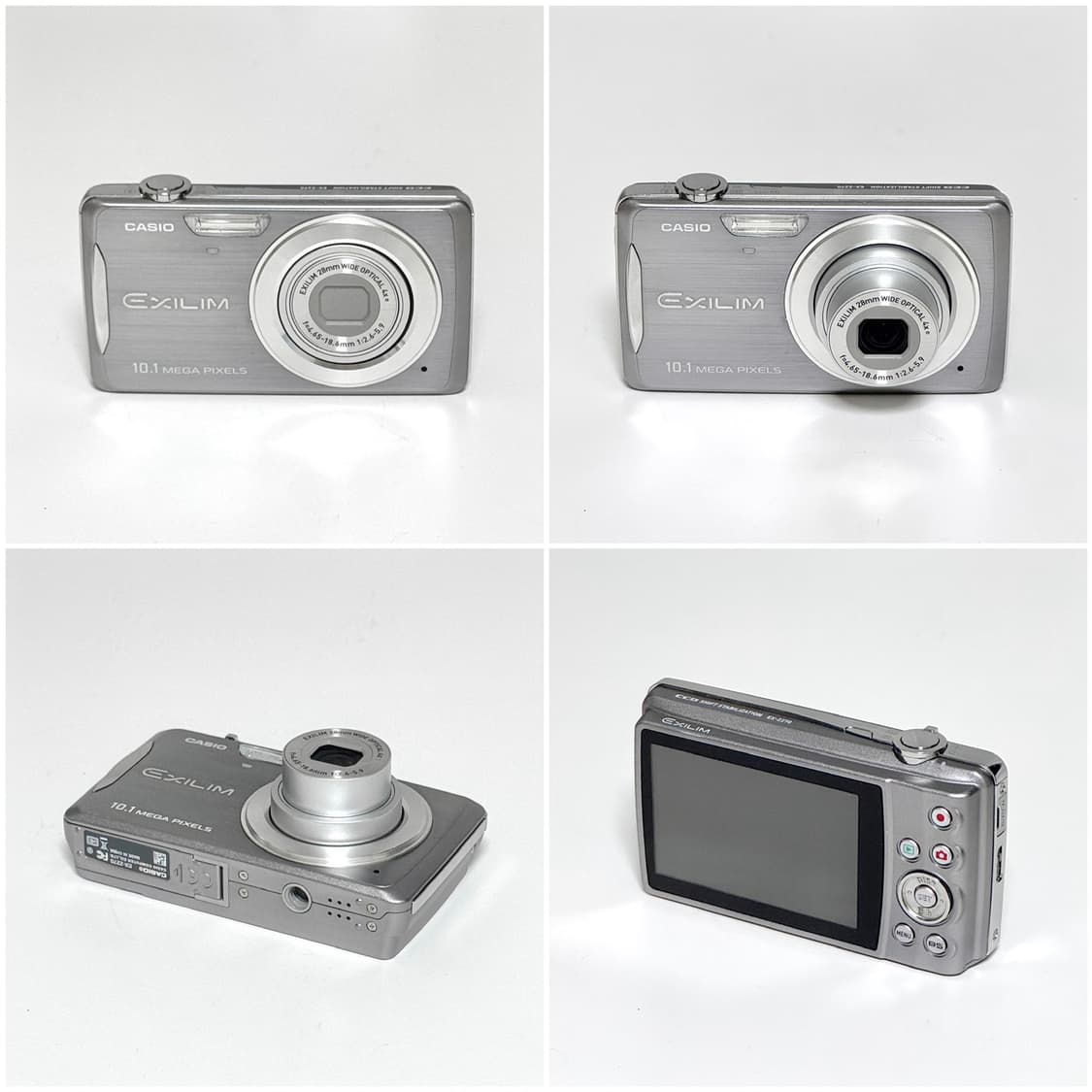 카시오 엑슬림 Z270 실버 빈티지디카 상품이미지3