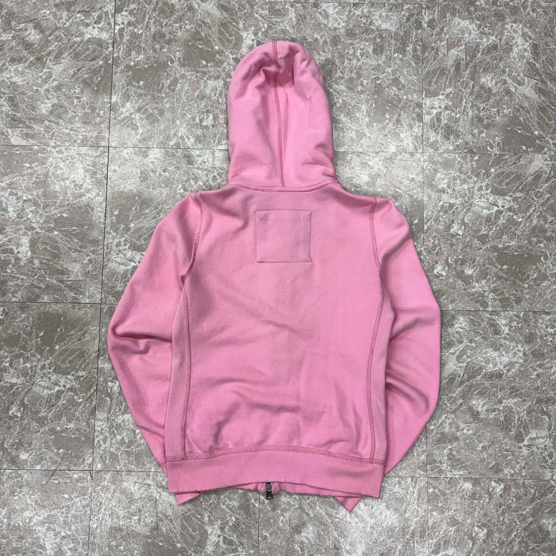 아베크롭비 y2k 여리핏 베이비핑크 걸즈 후드집업 희귀져지(S) 상품이미지4