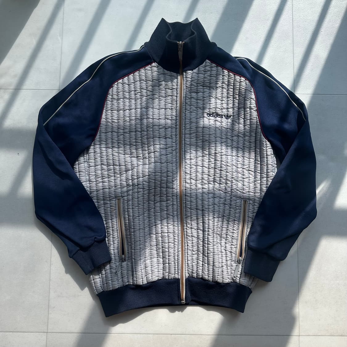 80’s 아디다스 옵티집업 퀼티드 트랙탑 상품이미지1