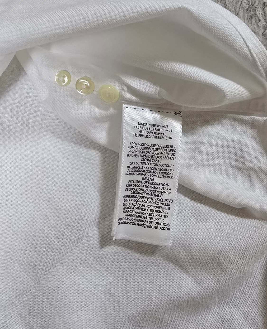 폴로 랄프로렌 클래식핏
옥스포드 셔츠 L사이즈 새제품 상품이미지5