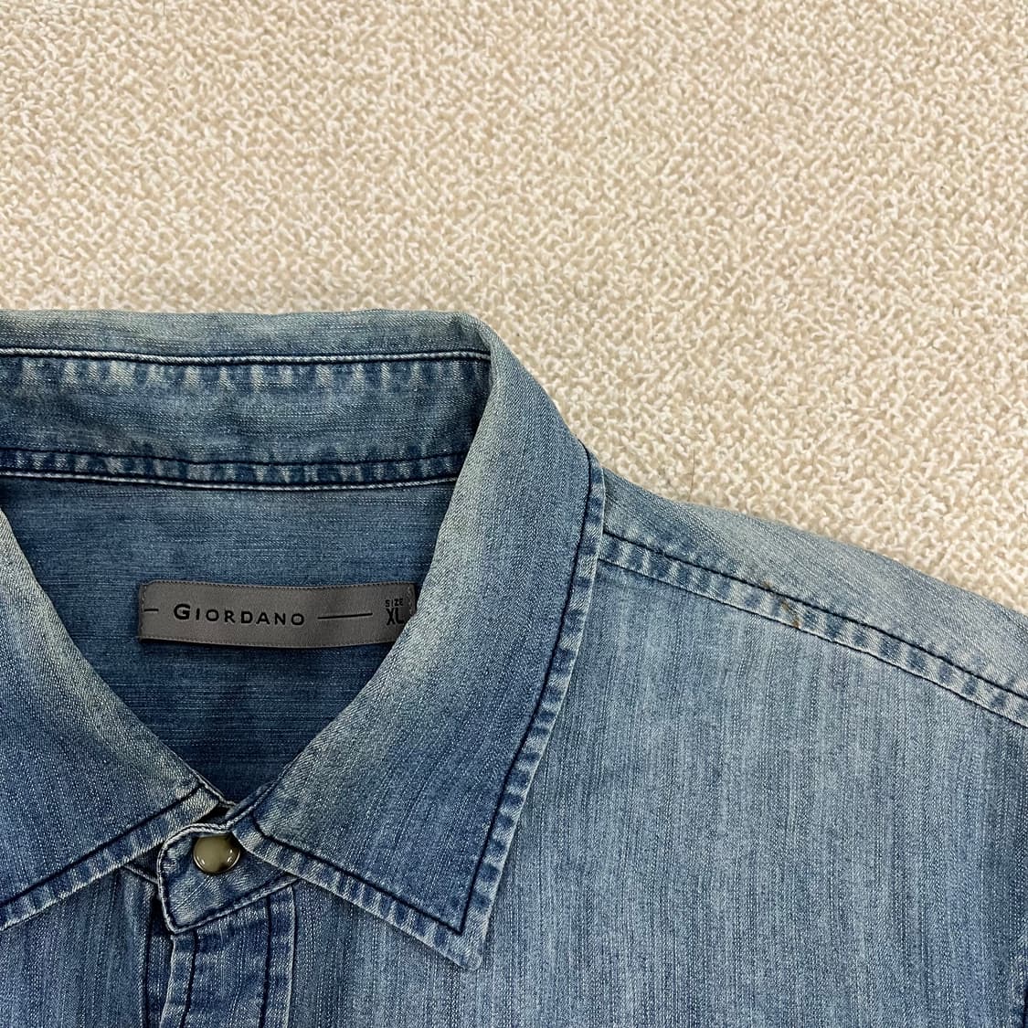 XL 지오다노 데님 웨스턴 셔츠 남방 0219M 상품이미지5