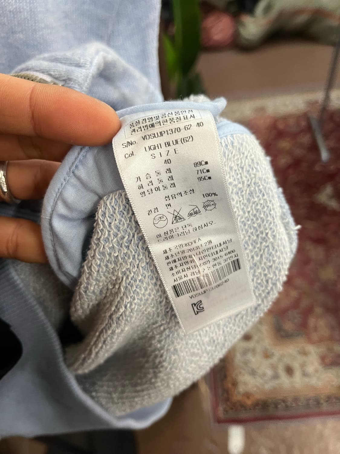 비비안웨스트우드 앵글로 매니아 비대칭 후드 베스트 #csz668 상품이미지7