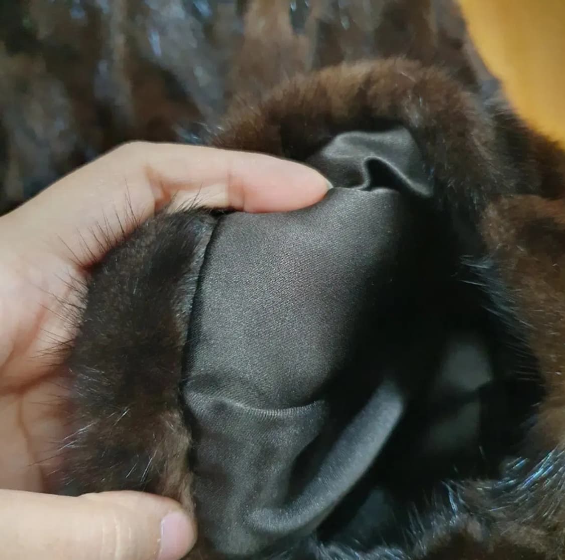 754) 블루페페 7부 밍크코트 상품이미지7