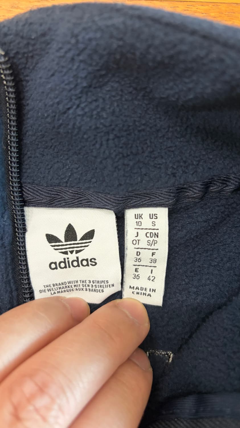 아디다스 오리지널 반집업 후리스 상품이미지7