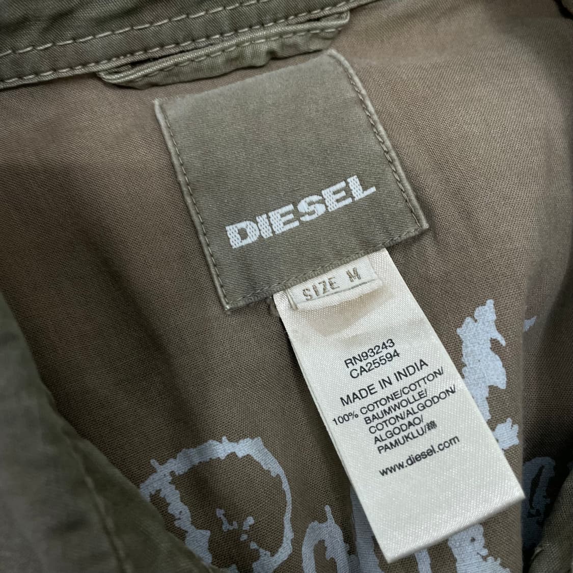 M 디젤 파라슈트 자켓 상품이미지8