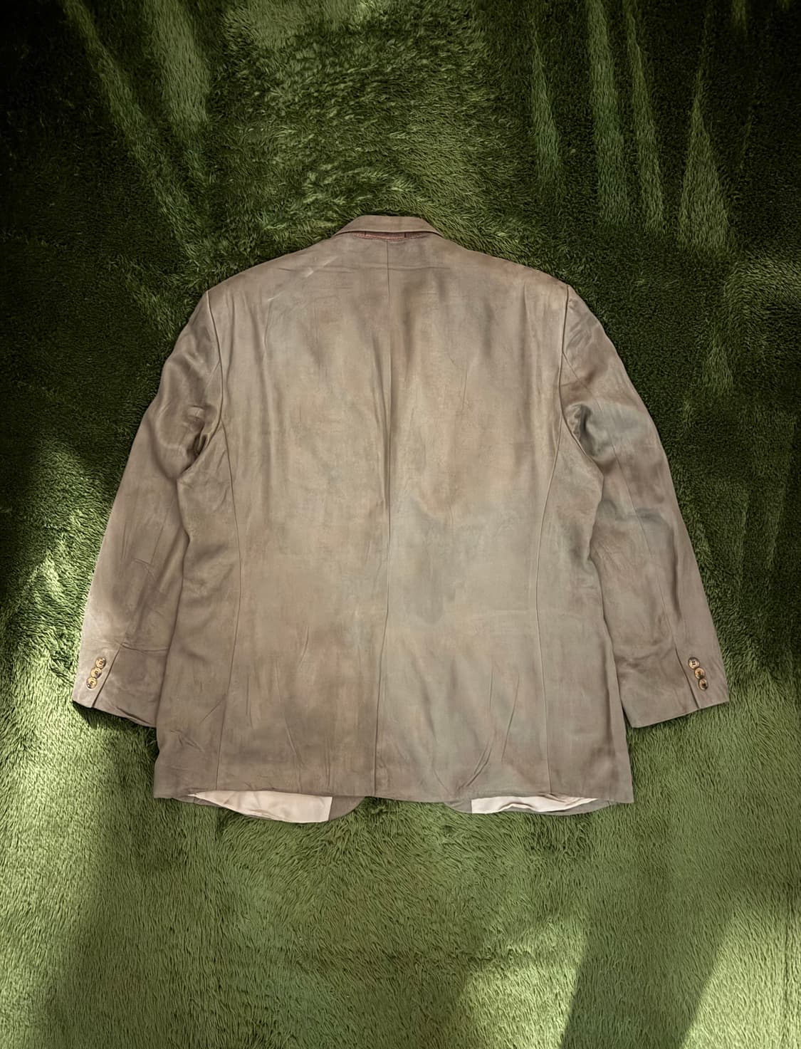 [46R] 챕스 랄프로렌 텍스쳐드 릴렉스 핏 블레이저 자켓 브라운 상품이미지8