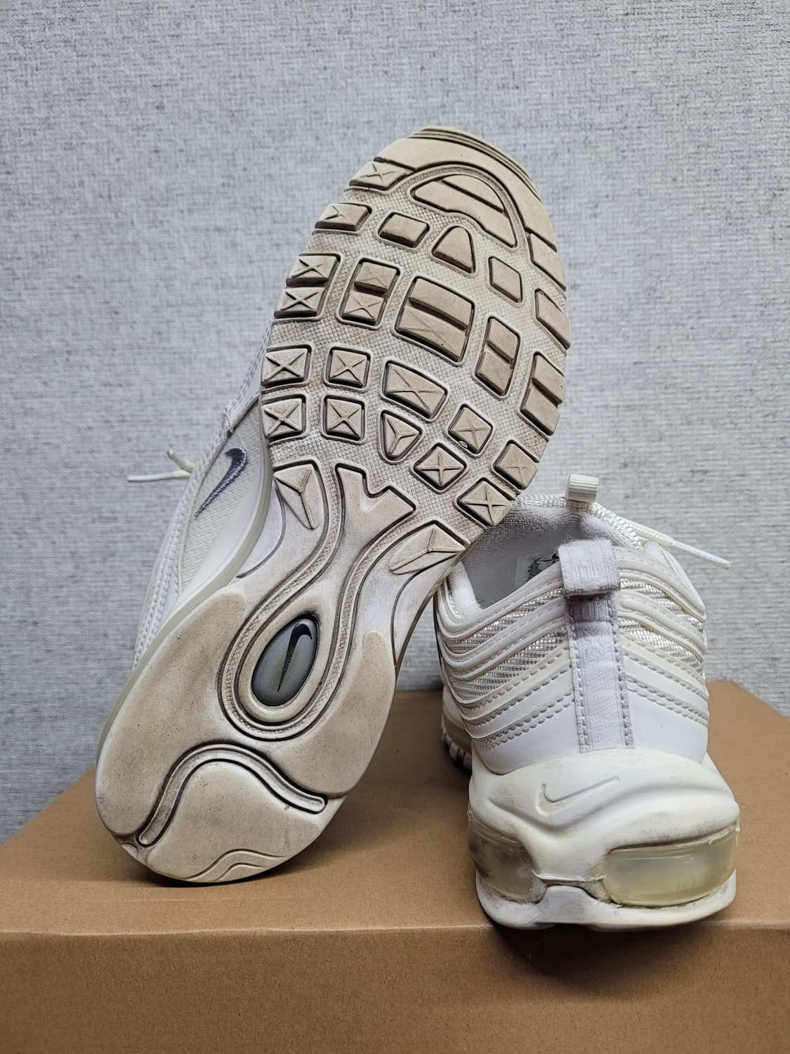 나이키 에어맥스 97 트리플 화이트 상품이미지5