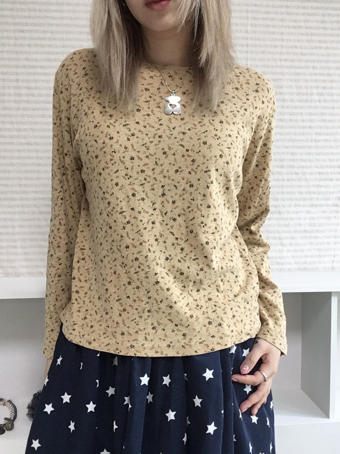 jpn vintage mori floral long sleeve 상품이미지2