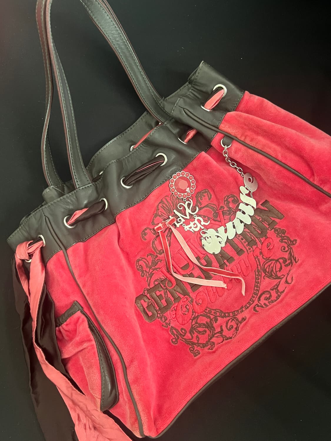 쥬시꾸띄르 빈티지 토트백 상품이미지1