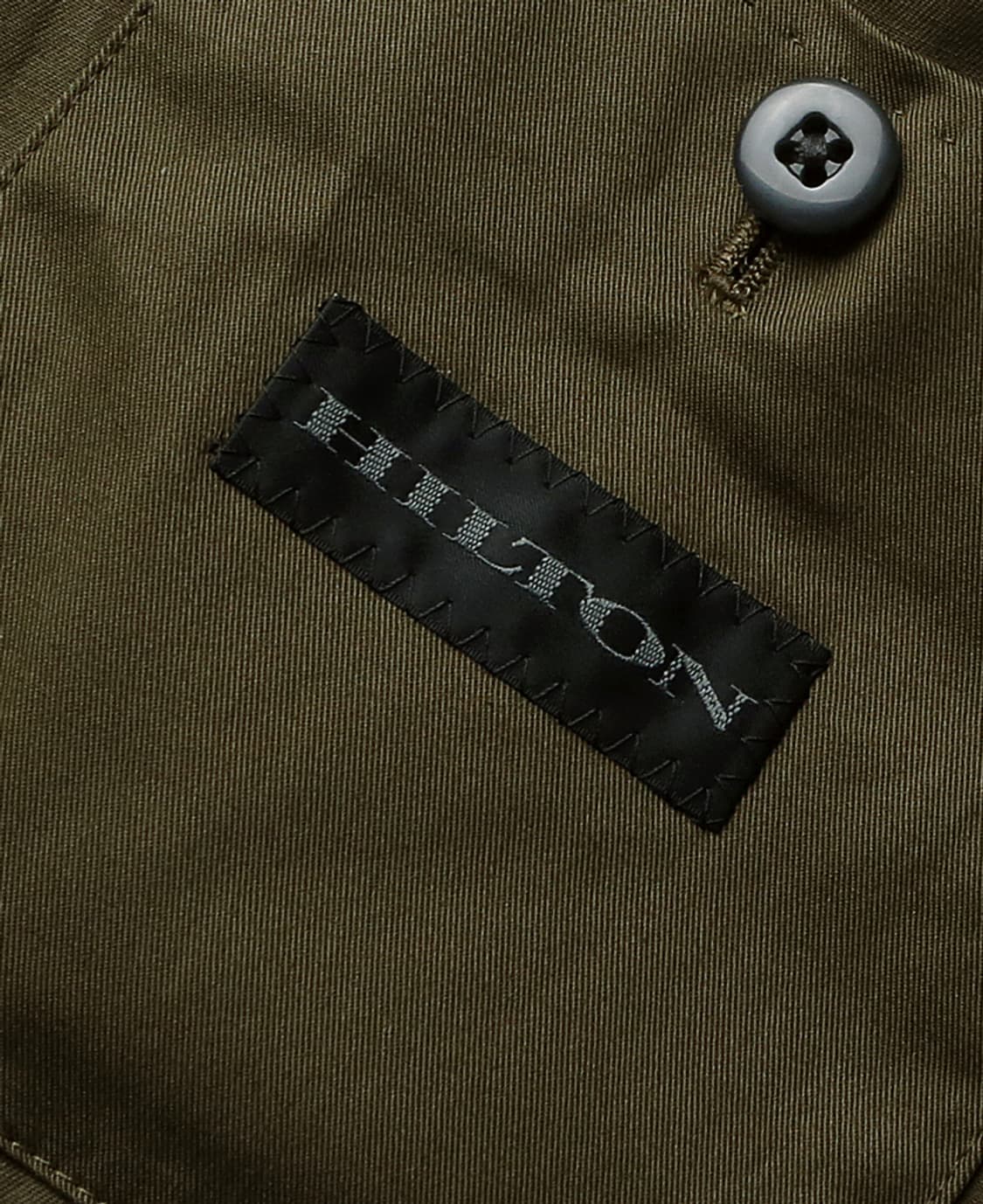 힐튼 [Hilton] 그루포 베스티 카키 코튼 수트 셋업 면수트 면정장 상품이미지5