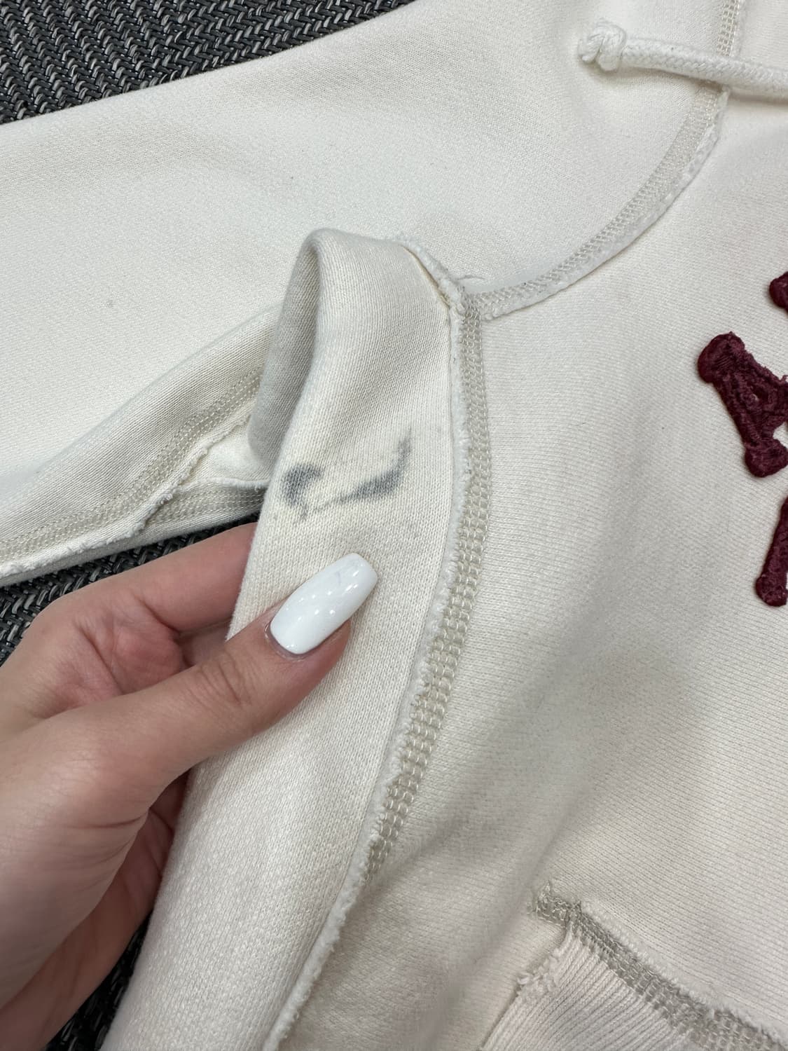 아베크롬비 후드집업 아이보리 상품이미지4