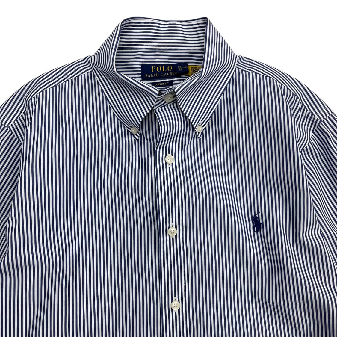 폴로 랄프로렌 네이비포니 네이비 단가라 셔츠 S 상품이미지4