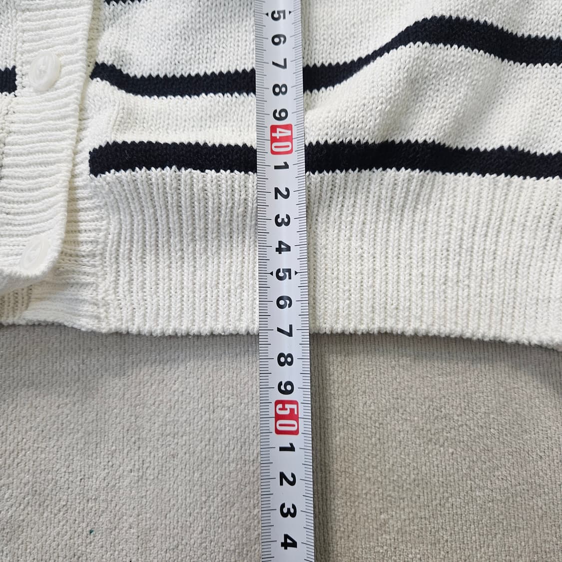 85 탑텐 여성 스트라이프 니트 가디건 0327Y 상품이미지6