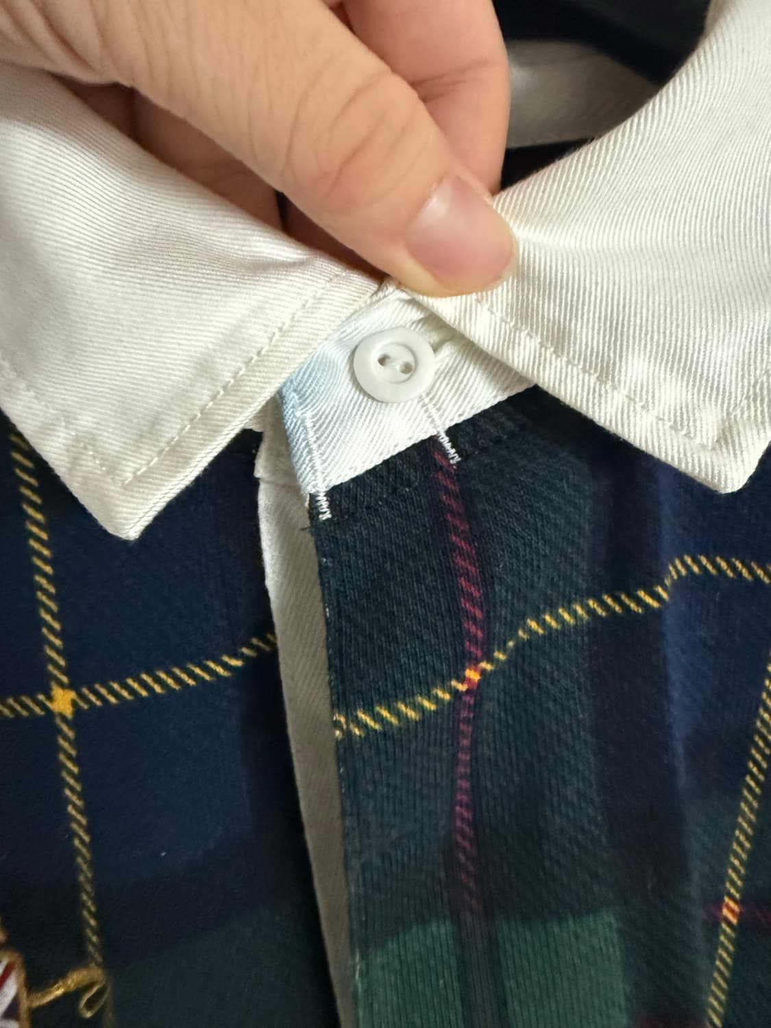 폴로 랄프로렌 체크셔츠 럭비셔츠 카라티 상품이미지5