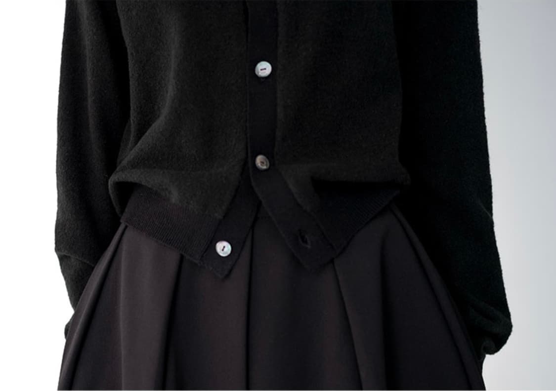 유노이아 라운드 니트 가디건 상품이미지4