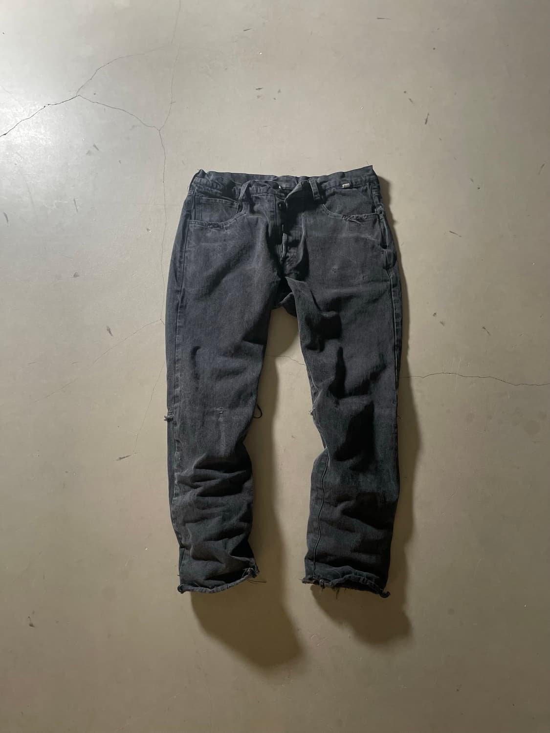 KZ ATELIER Reconstructed Black Denim  상품이미지1