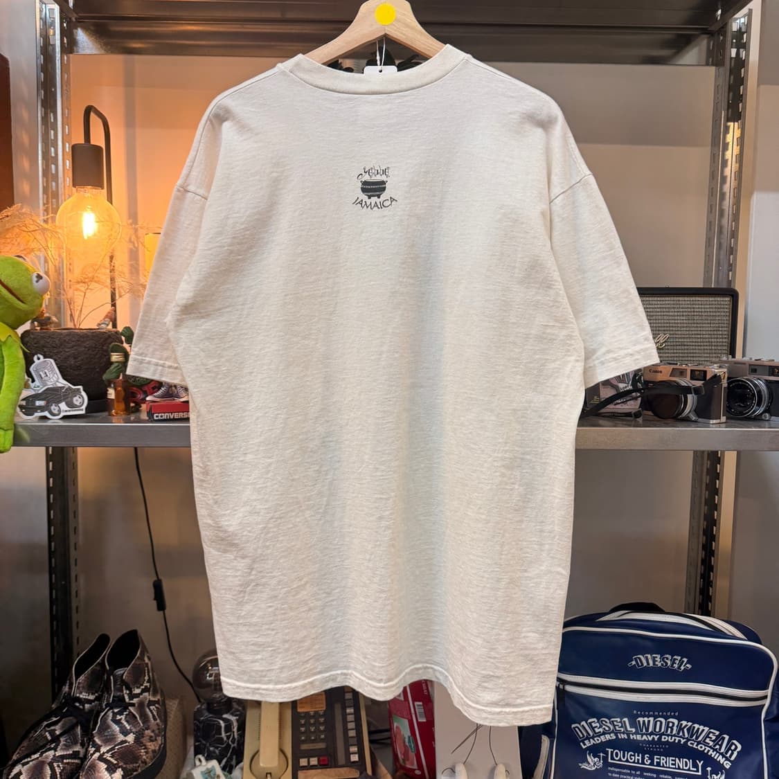 90S 부틀렉 나이키 타미힐피거 패러디 티셔츠 L 상품이미지3